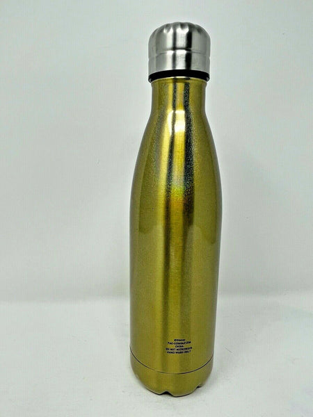 Disney Parks WDW 50th Anniversary Oct 1st 2021 Gold Water Bottle Tumbler Day of