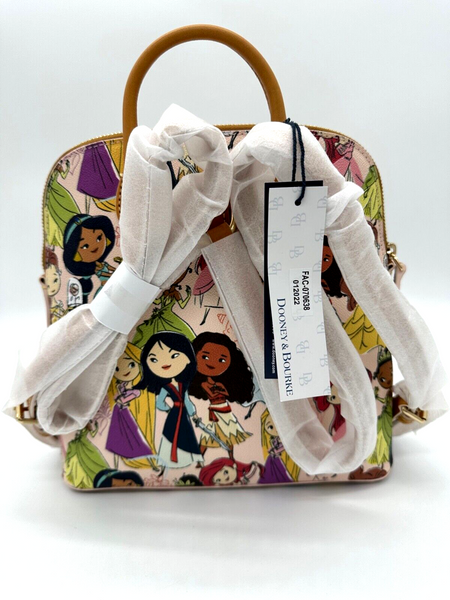 Disney Dooney & and Bourke Animators Princess Mini Backpack Bag Purse Cinderella