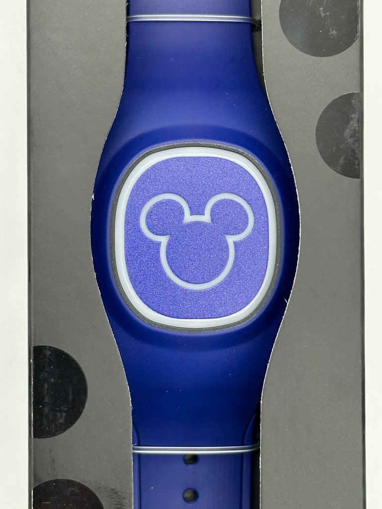 Disney Parks Navy Royal Blue Magic Band + MagicBand+ Ready to Link Solid Color