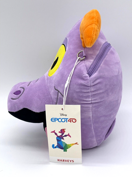 Disney Harveys Epcot 40th Anniversary Figment Plush Crossbody Bag Purse NWT 2022