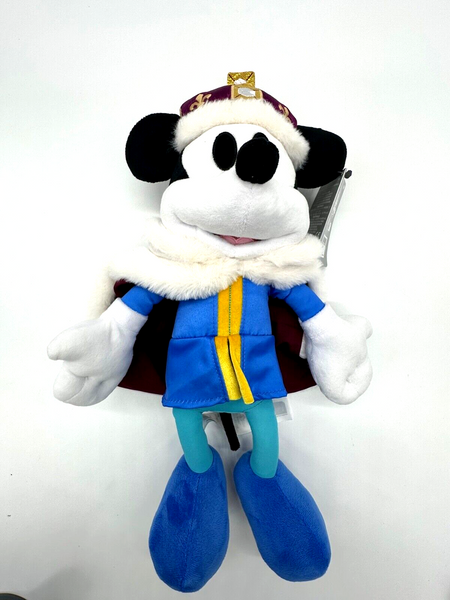 Disney Parks King Mickey Mouse Plush United Kingdom London Epcot NWT 2024