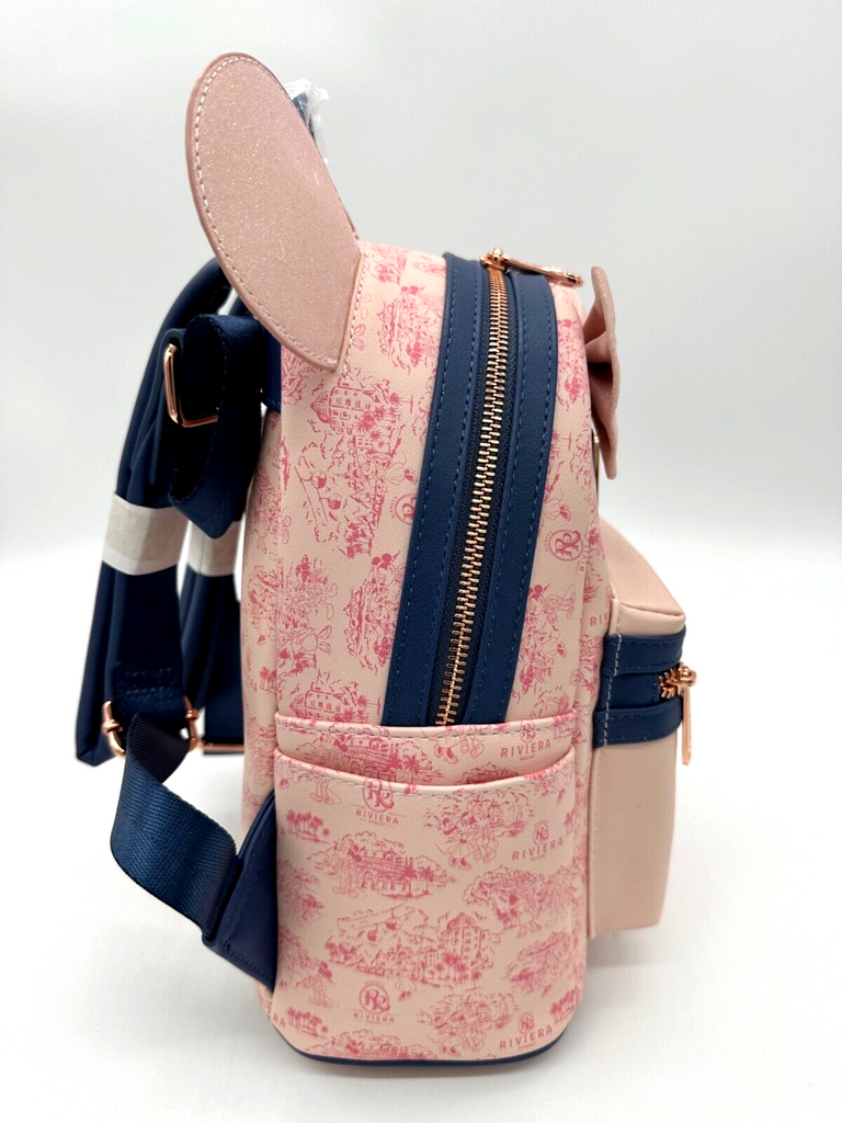 Disney Parks Riviera Resort Minnie Pink Backpack Loungefly DVC Vacatio Shop Theme Parks