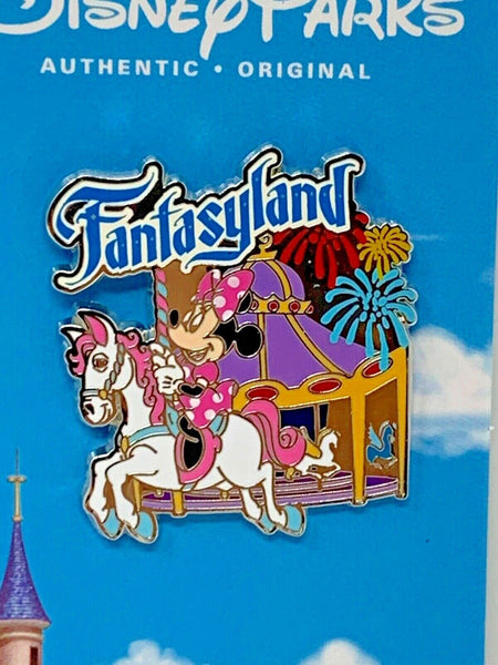Disney Parks Mickey Mouse and Friends Four Lands Pin Set Fantasyland Donald DL