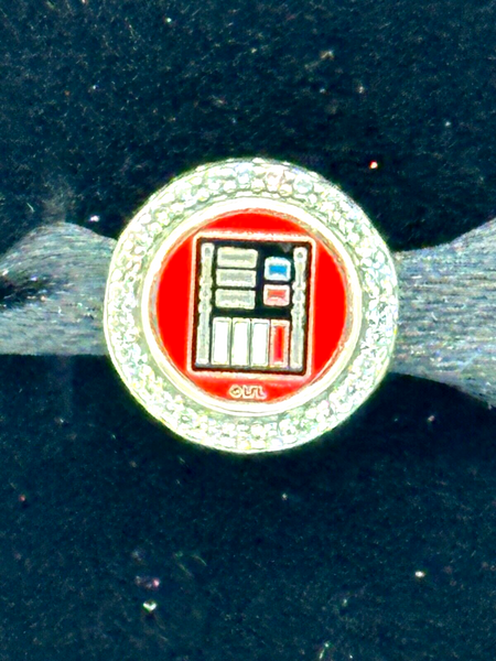 Disney Parks Pandora Darth Vader Star Wars Button Charm Double Sided Exclusive