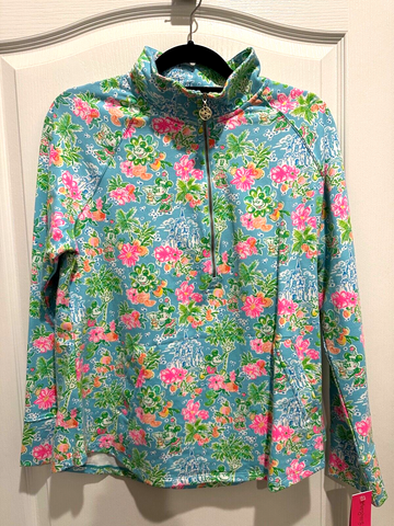 Disney Parks Lilly Pulitzer Mickey Minnie Mouse Skipper Popover Large L Top NWT