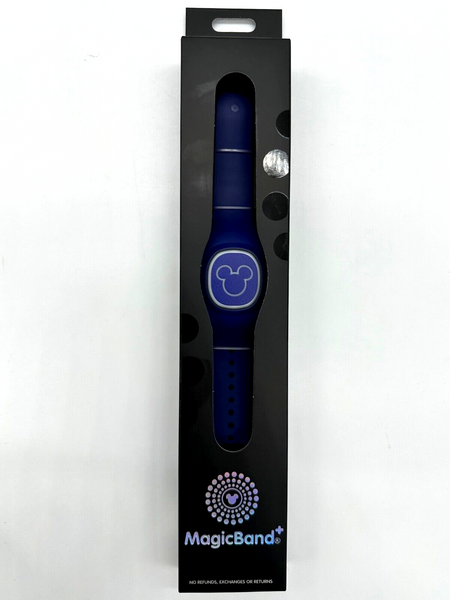 Disney Parks Navy Royal Blue Magic Band + MagicBand+ Ready to Link Solid Color