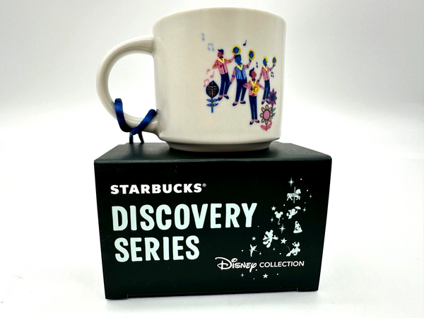 Disney Starbucks Discovery Series Mug Ornaments SET 4 Parks EPCOT MK AK HS WDW