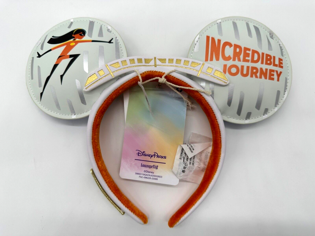Disney Parks Contemporary Resort Incredibles Ears Headband 2023 Loungefly NWT