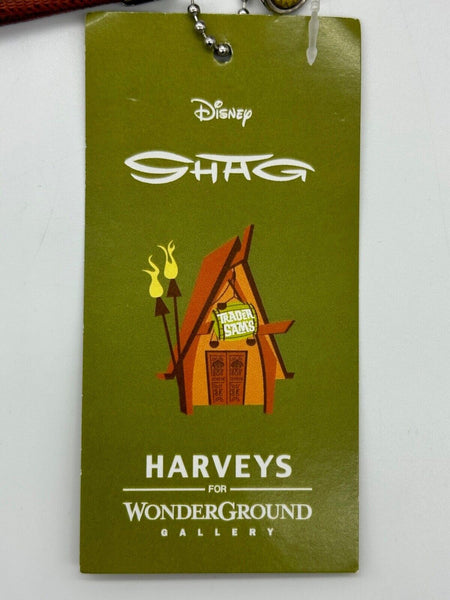 Disney Parks Harveys Shag Trader Sams Tiki Bar Seatbelt Wallet Zip Clutch NWT