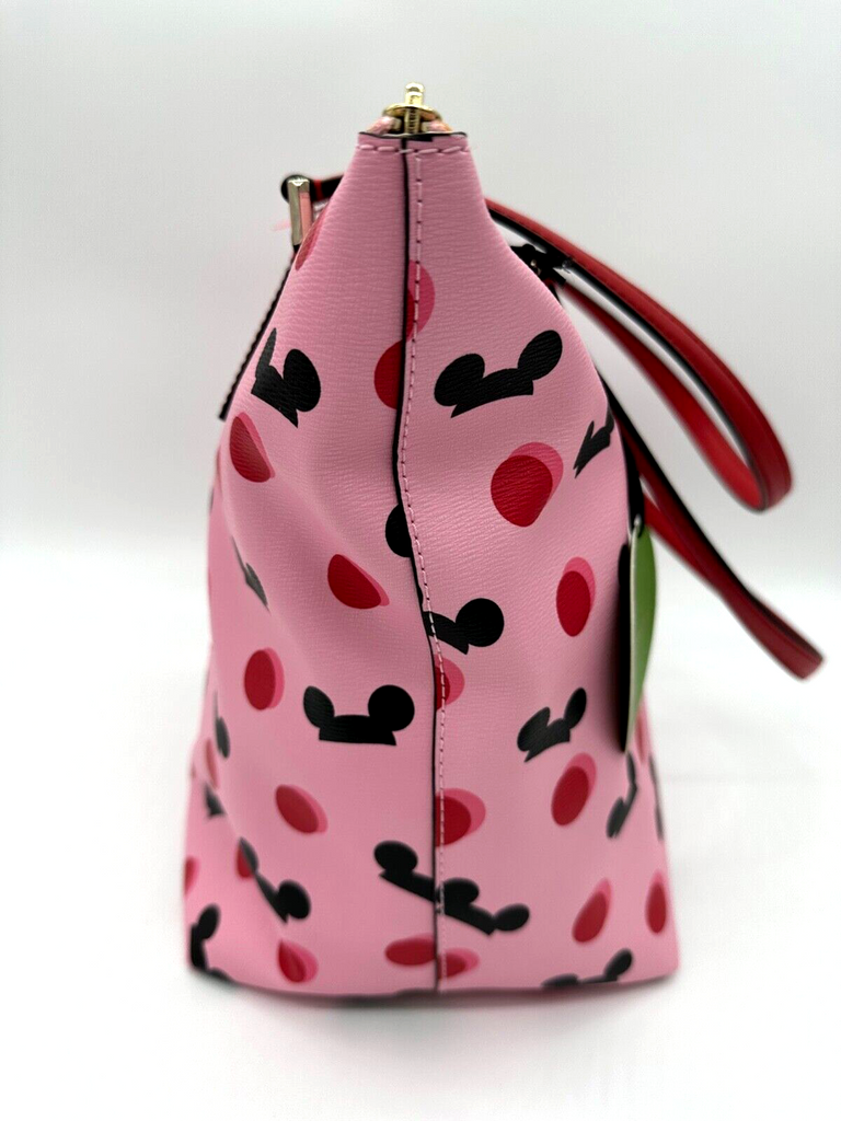 Disney Parks Kate Spade Mickey Mouse Ear Hat Pink Tote Polka Dot