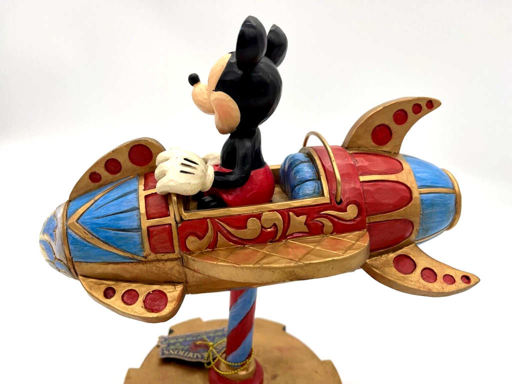 New Jim Shore Walt Disney World 50th Anniversary Astro Orbiter Mickey Mouse  Statue - WDW News Today