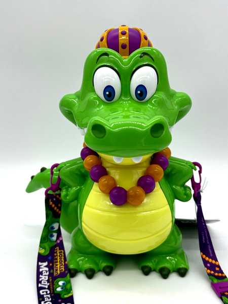 Universal Studios Mardi Gras Parade King Gator Popcorn Bucket Light Up 2024