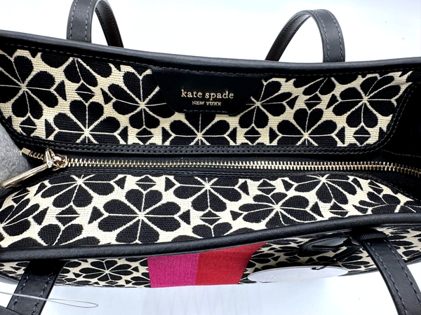 Disney X Kate Spade Mickey Minnie Mouse Flower Jacquard Tote Bag Medium 100 NWT