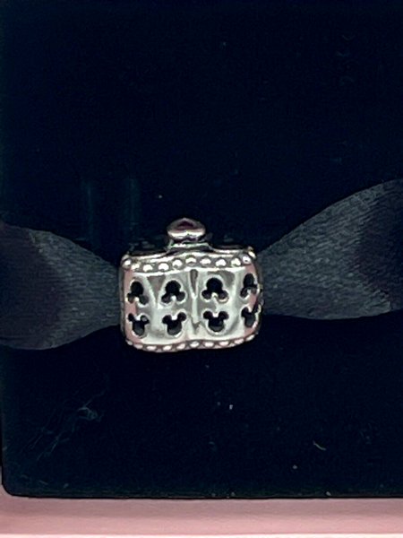 Disney Parks Pandora Mickey Mouse Ear Hat Castle Heart Charm WDW DL Exclusive