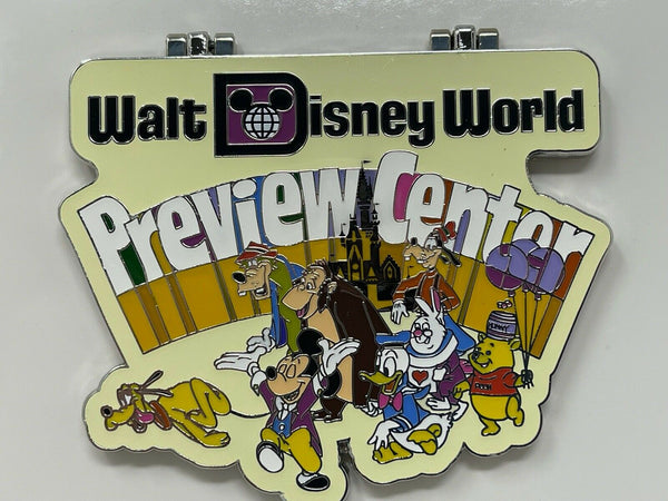 Disney Parks WDW 50th Anniversary Vault Collection Preview Center Jumbo Pin LE