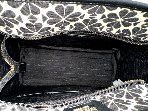 Disney X Kate Spade Mickey Minnie Mouse Flower Jacquard Tote Bag Medium 100 NWT
