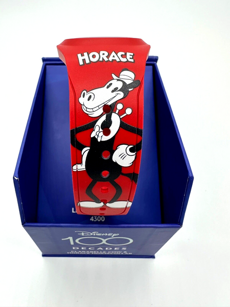 Disney 100 Horace Horsecollar Clarabelle Cow Magicband + Magic Band Plus LE Park