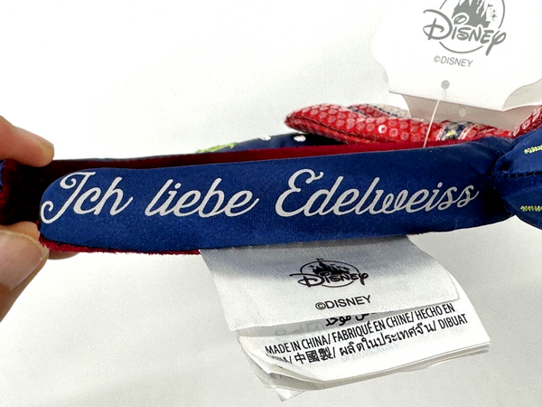 Disney Parks Epcot Germany Ich Liebe Edelweiss Minnie Ears Headband WDW 2023
