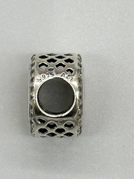 Disney Cruise Line Pandora Castaway Cay Button Charm 2023 DCL NIB Coral Logo