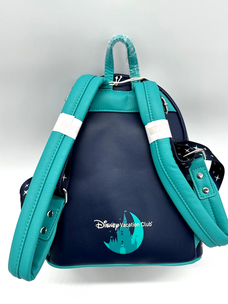 Disney Parks Vacation Club Member Loungefly Backpack DVC Mickey Icon Castle GITDp