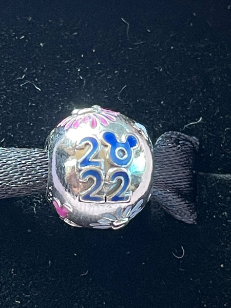 Disney Parks Pandora Fireworks 2022 Charm Bead WDW DL Exclusive